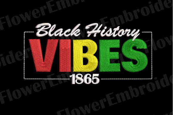 Black History Vibes Embroidery Review