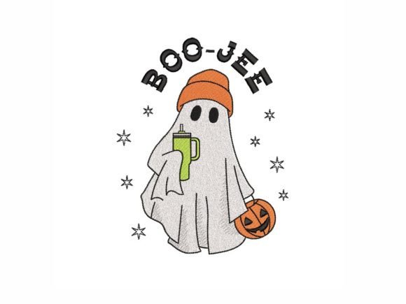 Boojee Ghost: A Craft Fair-Ready Halloween Embroidery Design