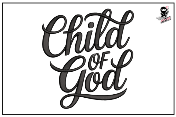 Child of God, Christian Embroidery