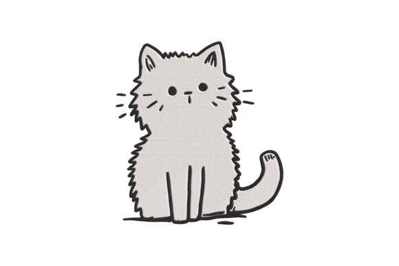 Cute Cat Embroidery Review for Boutique Sweatshirts