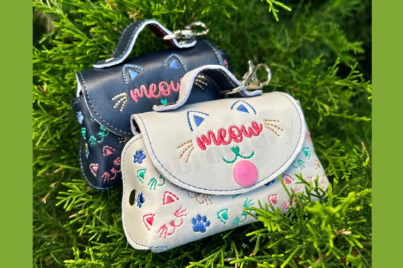 ITH Mini Bag I Love Cat Embroidery Review
