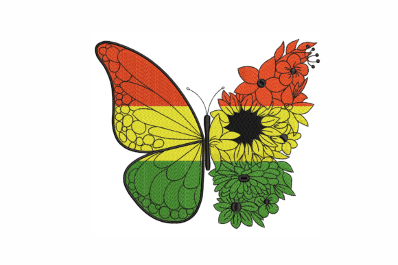 Juneteenth Machine Embroidery Design