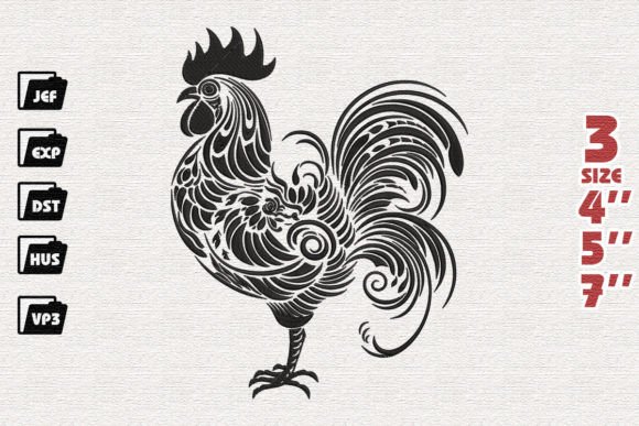 Rooster Embroidery Review for Apparel Projects